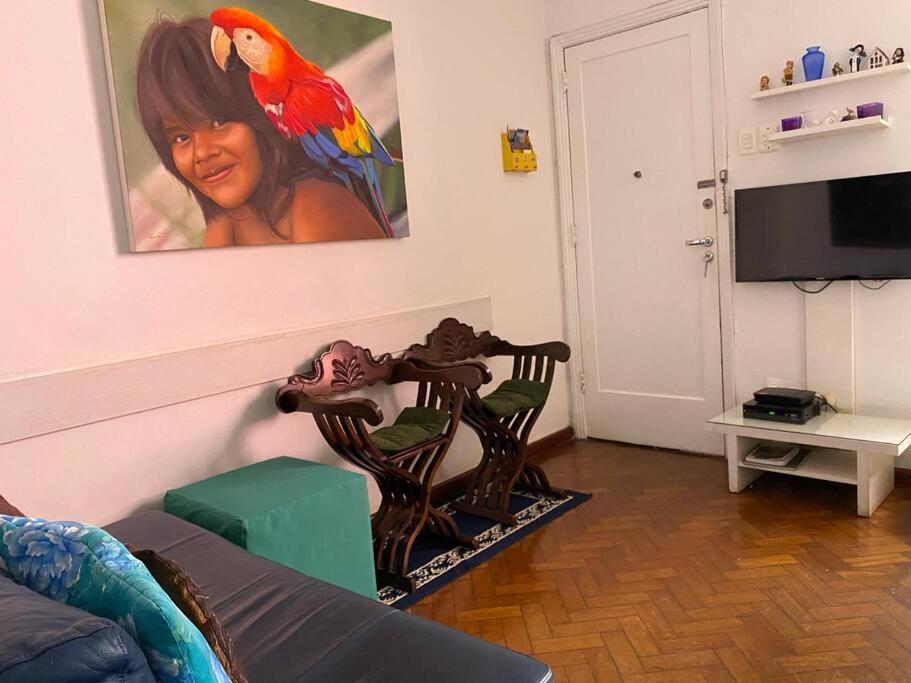 Charmoso Apartamento Na Av. Atlantica, Copacabana Rio de Janeiro Exterior foto